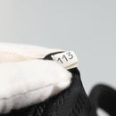 PRADA Sports Tote Bag Canvas Black Silver Auth SW787-12