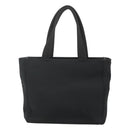 PRADA Sports Tote Bag Canvas Black Silver Auth SW787-2