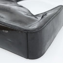 PRADA Shoulder Bag Patent leather Black Auth SW790-13