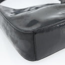 PRADA Shoulder Bag Patent leather Black Auth SW790-14