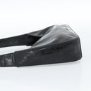 PRADA Shoulder Bag Patent leather Black Auth SW790-4