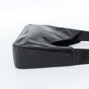 PRADA Shoulder Bag Patent leather Black Auth SW790-6