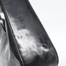 PRADA Shoulder Bag Patent leather Black Auth SW790-7