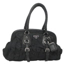PRADA Shoulder Bag Nylon Black Auth SW793-1