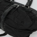PRADA Shoulder Bag Nylon Black Auth SW793-15