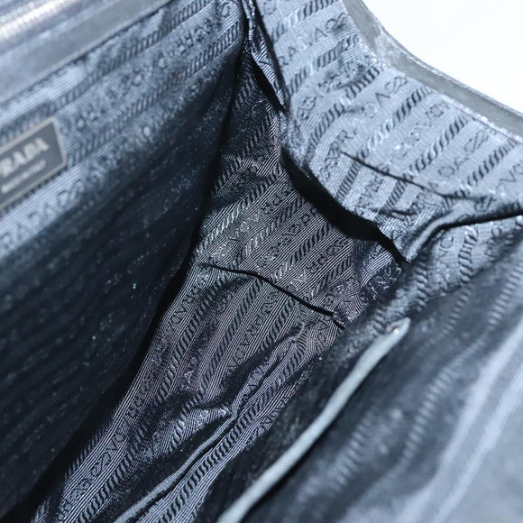 PRADA Shoulder Bag Nylon Black Auth SW793