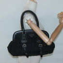 PRADA Shoulder Bag Nylon Black Auth SW793-22
