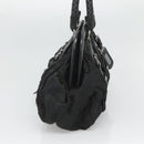 PRADA Shoulder Bag Nylon Black Auth SW793-3