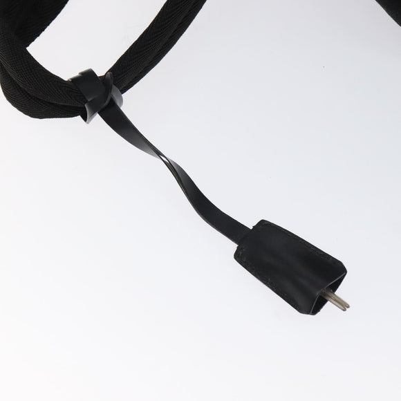 PRADA Sports Shoulder Bag Canvas Gray Silver Auth SW795