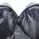 PRADA Sports Shoulder Bag Canvas Gray Silver Auth SW795-21