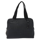 PRADA Sports Shoulder Bag Canvas Gray Silver Auth SW795-13