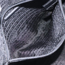 PRADA Sports Shoulder Bag Canvas Gray Silver Auth SW795-23