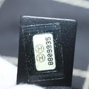 CHANEL Choco Bar line Hand Bag Canvas Black CC Auth SW800-11