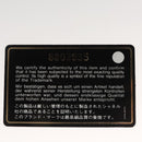 CHANEL Choco Bar line Hand Bag Canvas Black CC Auth SW800-12