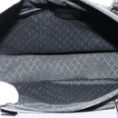 GUCCI Bamboo Hand Bag Nylon 2way Black Silver 000 2040 0538 Auth SW805-15