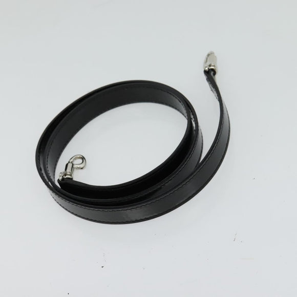 GUCCI Bamboo Hand Bag Nylon 2way Black Silver 000 2040 0538 Auth SW805