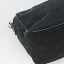 GUCCI GG Canvas Shoulder Bag Black Gold 019 0375 Auth SW809-17