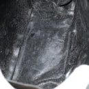 GUCCI Bamboo Bag Patent leather 2way Gold Dark Gray 000 3270 0323 Auth SW812-10