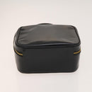 GUCCI Bamboo Bag Patent leather 2way Gold Dark Gray 000 3270 0323 Auth SW812-5