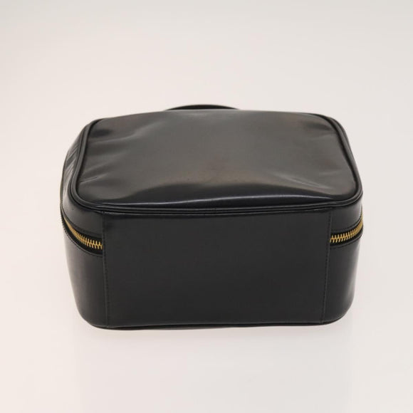 GUCCI Bamboo Bag Patent leather 2way Gold Dark Gray 000 3270 0323 Auth SW812