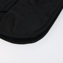 GUCCI Micro GG Canvas Pouch Black Silver Auth SW813-13