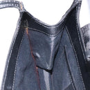 GUCCI Micro GG Canvas Pouch Black Silver Auth SW813-18