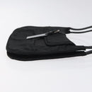 GUCCI Micro GG Canvas Pouch Black Silver Auth SW813-4