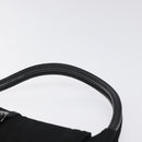 GUCCI Micro GG Canvas Pouch Black Silver Auth SW813-8