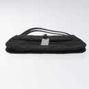 GUCCI Micro GG Canvas Pouch Black Silver Auth SW813-9