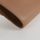 GUCCI Interlocking Wallet Leather Outlet Pink Beige 615525 Auth SW815M-16