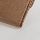 GUCCI Interlocking Wallet Leather Outlet Pink Beige 615525 Auth SW815M-17