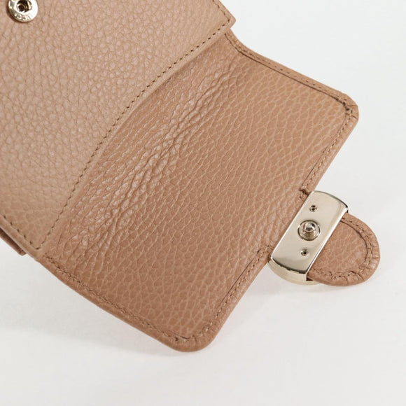 GUCCI Interlocking Wallet Leather Outlet Pink Beige 615525 Auth SW815M