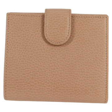 GUCCI Interlocking Wallet Leather Outlet Pink Beige 615525 Auth SW815M - 0