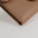 GUCCI Interlocking Wallet Leather Outlet Pink Beige 615525 Auth SW815M-14