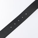 GUCCI GG Marmont Belt Leather 31.5"" Black Gold 400593 Auth SW818M-7