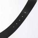 GUCCI GG Marmont Belt Leather 31.5"" Black Gold 400593 Auth SW818M-8