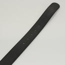 GUCCI GG Marmont Belt Leather 36.6"" Black Gold 400593 Auth SW819-8