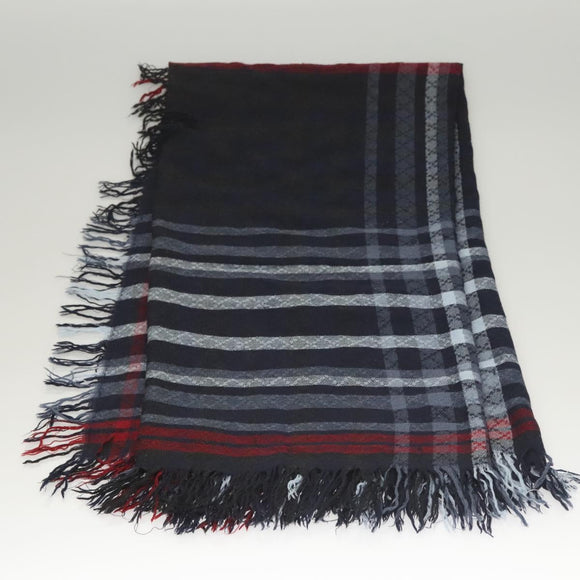 GUCCI Stole Wool Navy Auth SW820