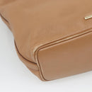 GUCCI Shoulder Bag Leather Brown Gold 001 4288 Auth SW821-11