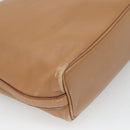 GUCCI Shoulder Bag Leather Brown Gold 001 4288 Auth SW821-13