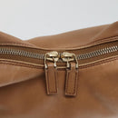 GUCCI Shoulder Bag Leather Brown Gold 001 4288 Auth SW821-14