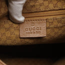 GUCCI Shoulder Bag Leather Brown Gold 001 4288 Auth SW821-15