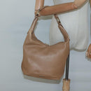 GUCCI Shoulder Bag Leather Brown Gold 001 4288 Auth SW821-21