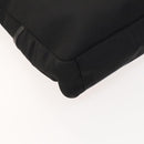 GUCCI Shoulder Bag Canvas Black Silver Auth SW823-14