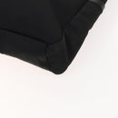 GUCCI Shoulder Bag Canvas Black Silver Auth SW823-15