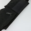GUCCI GG Canvas Waist bag Black Silver 28566 Auth SW826-6