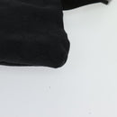 GUCCI GG Canvas Waist bag Black Silver 28566 Auth SW827-14