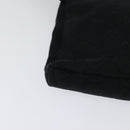 GUCCI GG Canvas Waist bag Black Silver 28566 Auth SW827-15