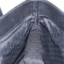 GUCCI Web Sherry Line Hand Bag Canvas Black 73984 Auth SW831-18