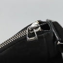 GUCCI GG Canvas Shoulder Bag Black Silver 114273 Auth SW832-10